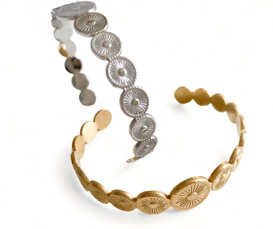 Sunrise Boho Cuff Bangle