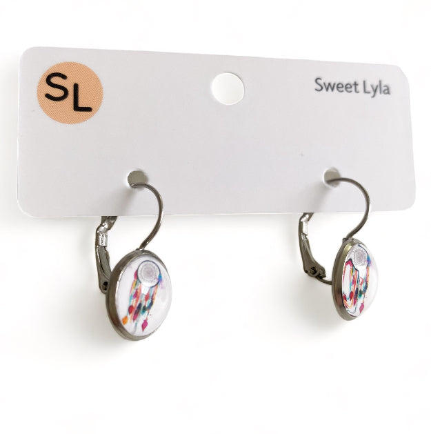 Dream Catcher 12mm Drop Earring
