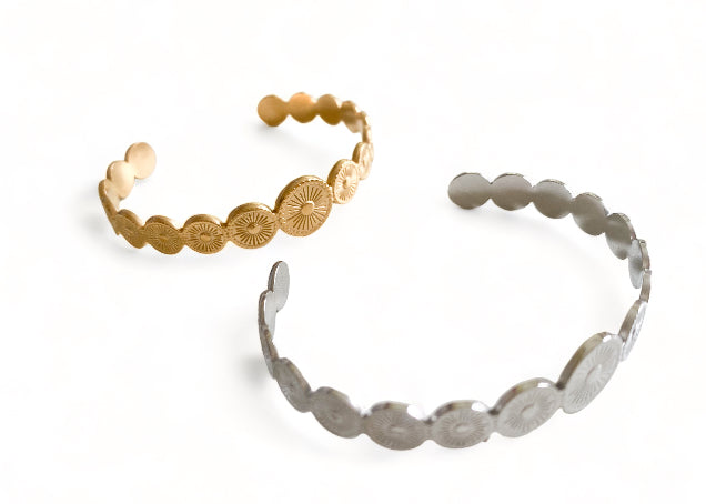 Sunrise Boho Cuff Bangle