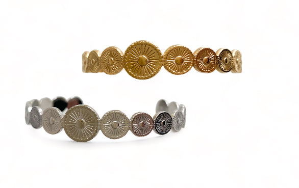 Sunrise Boho Cuff Bangle