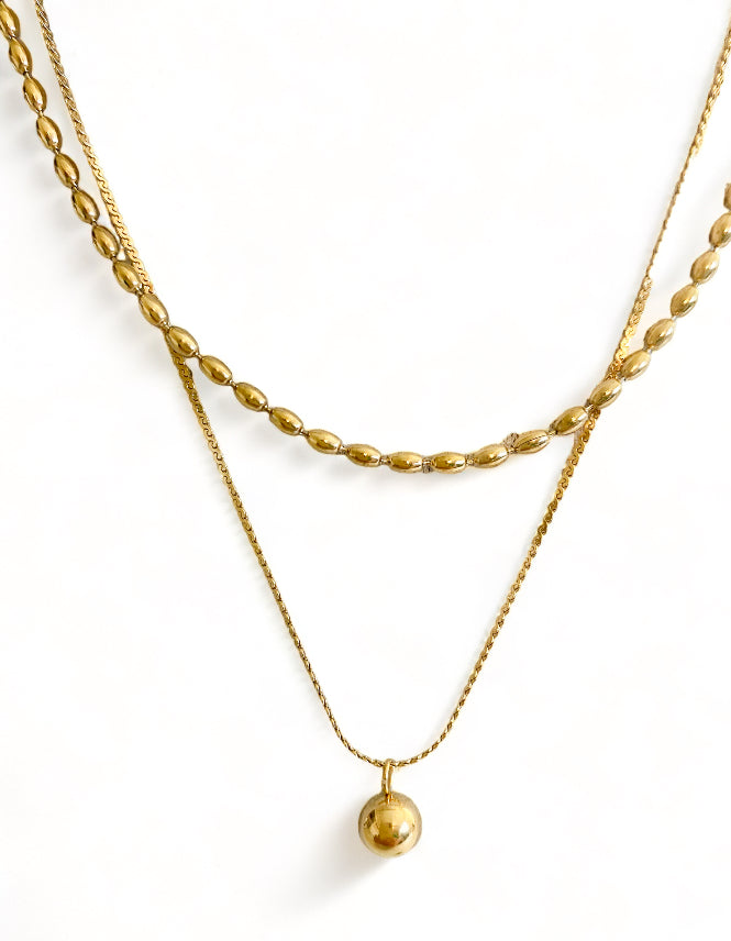 The Charlotte Double Necklace