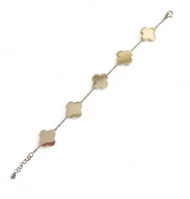 Solid Clover Bracelet