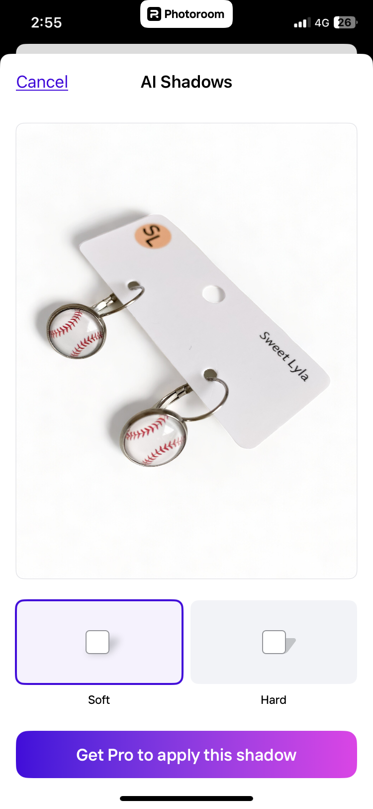 Softball Earrings