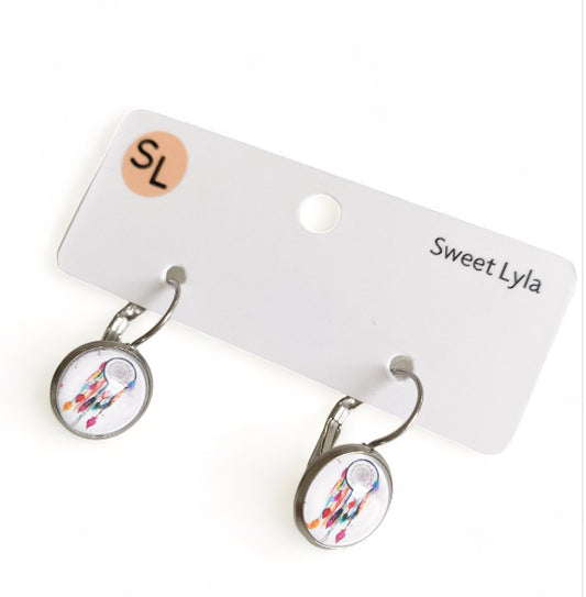 Dream Catcher 12mm Drop Earring