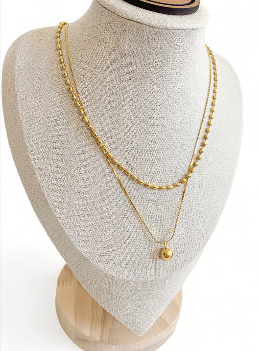 The Charlotte Double Necklace