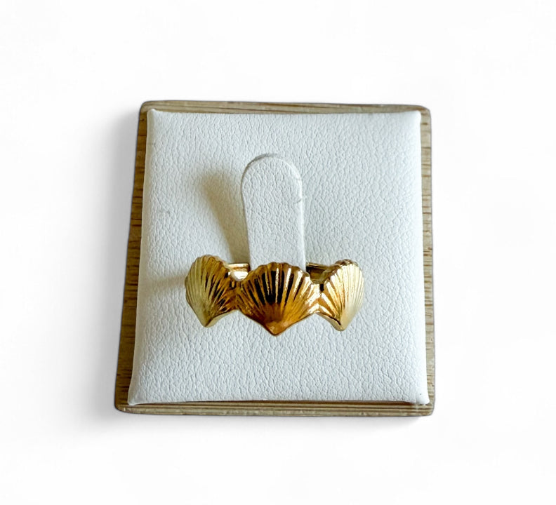 Triple Shell Ring