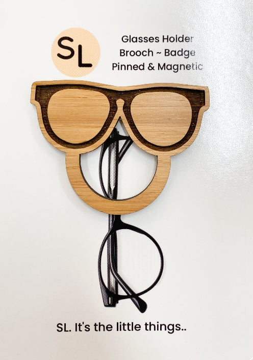 Glasses Brooch - Glasses Design