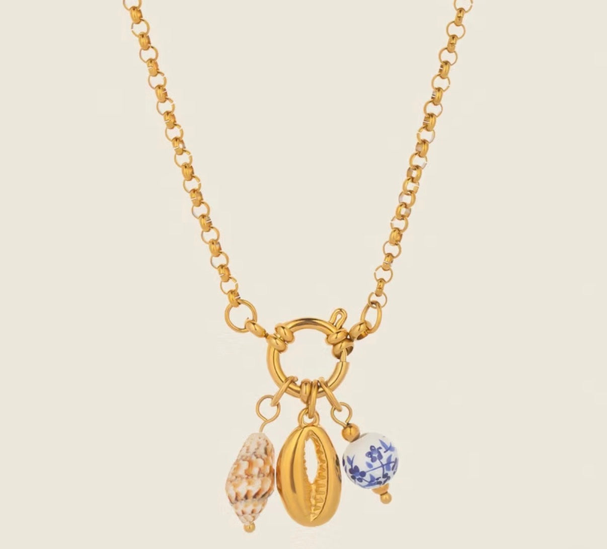Trio Charms - Gold