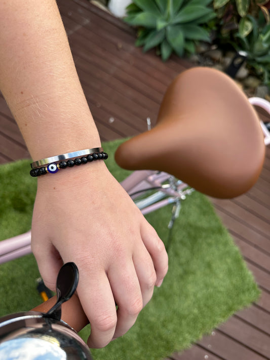 The Evil Eye Beaded Bracelet
