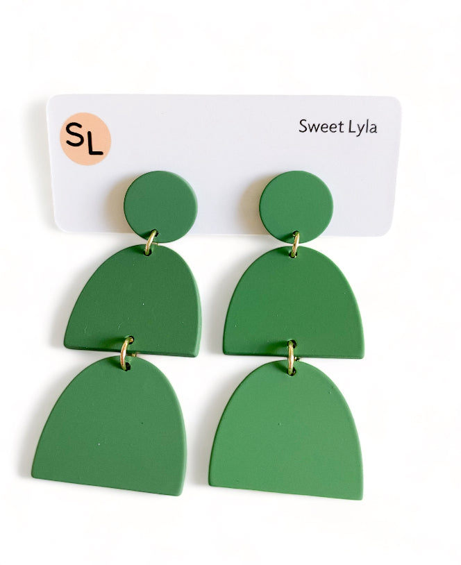 Dark Green Dangles