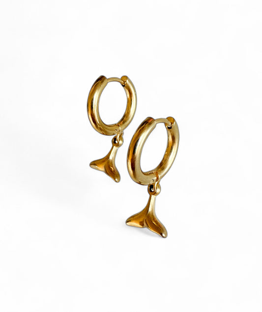 The Whale Tail Earrings