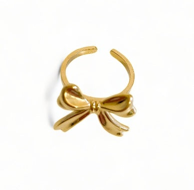 Bow Ring Gold