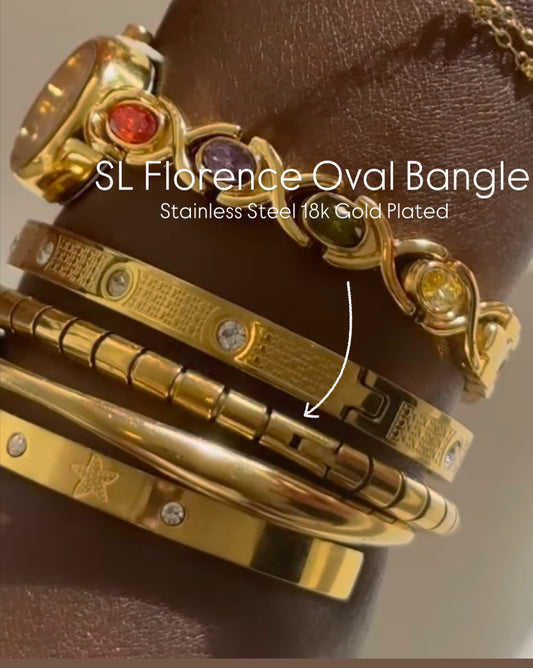 Florence Oval Bangle