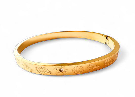 Ocean Oval Bangle