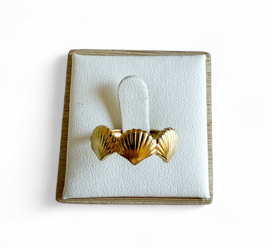 Triple Shell Ring