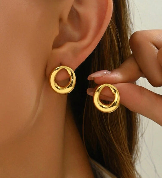 The Sherise Earring - Gold & Silver