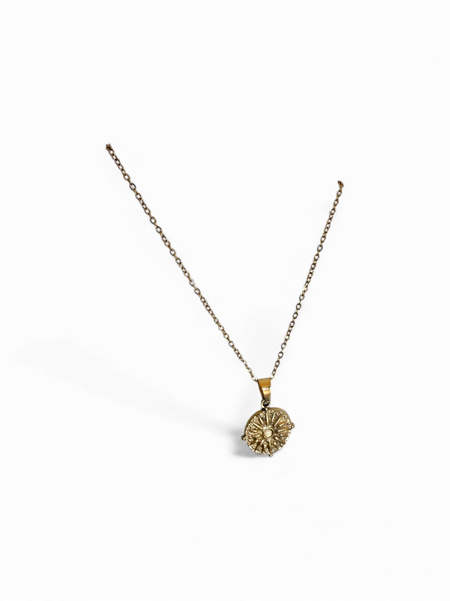 Eternal Sun Gold Necklace