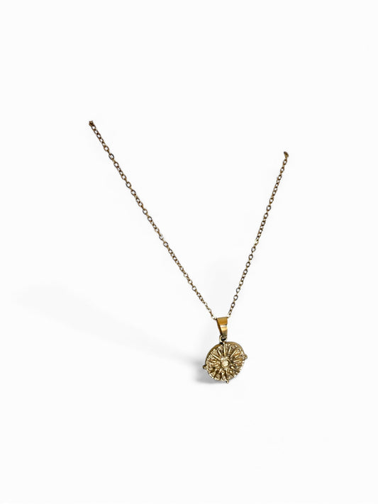 Eternal Sun Gold Necklace